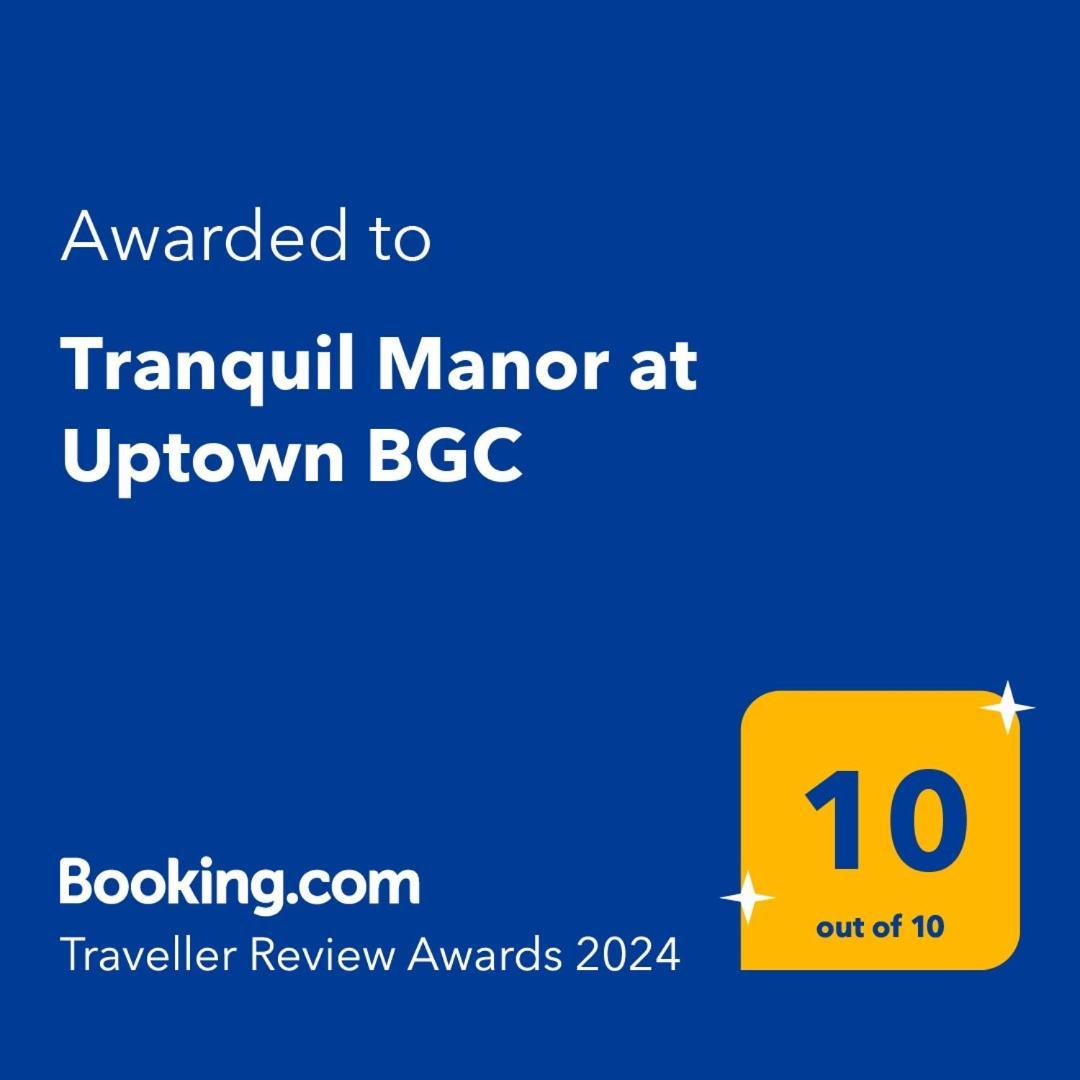 马尼拉Tranquil Manor At Uptown Bgc公寓 外观 照片